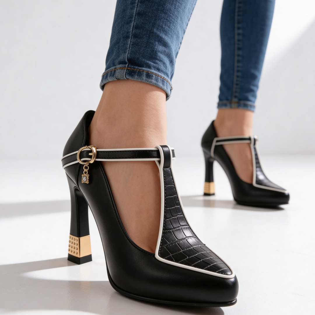 Elin | Elegant T-remspump