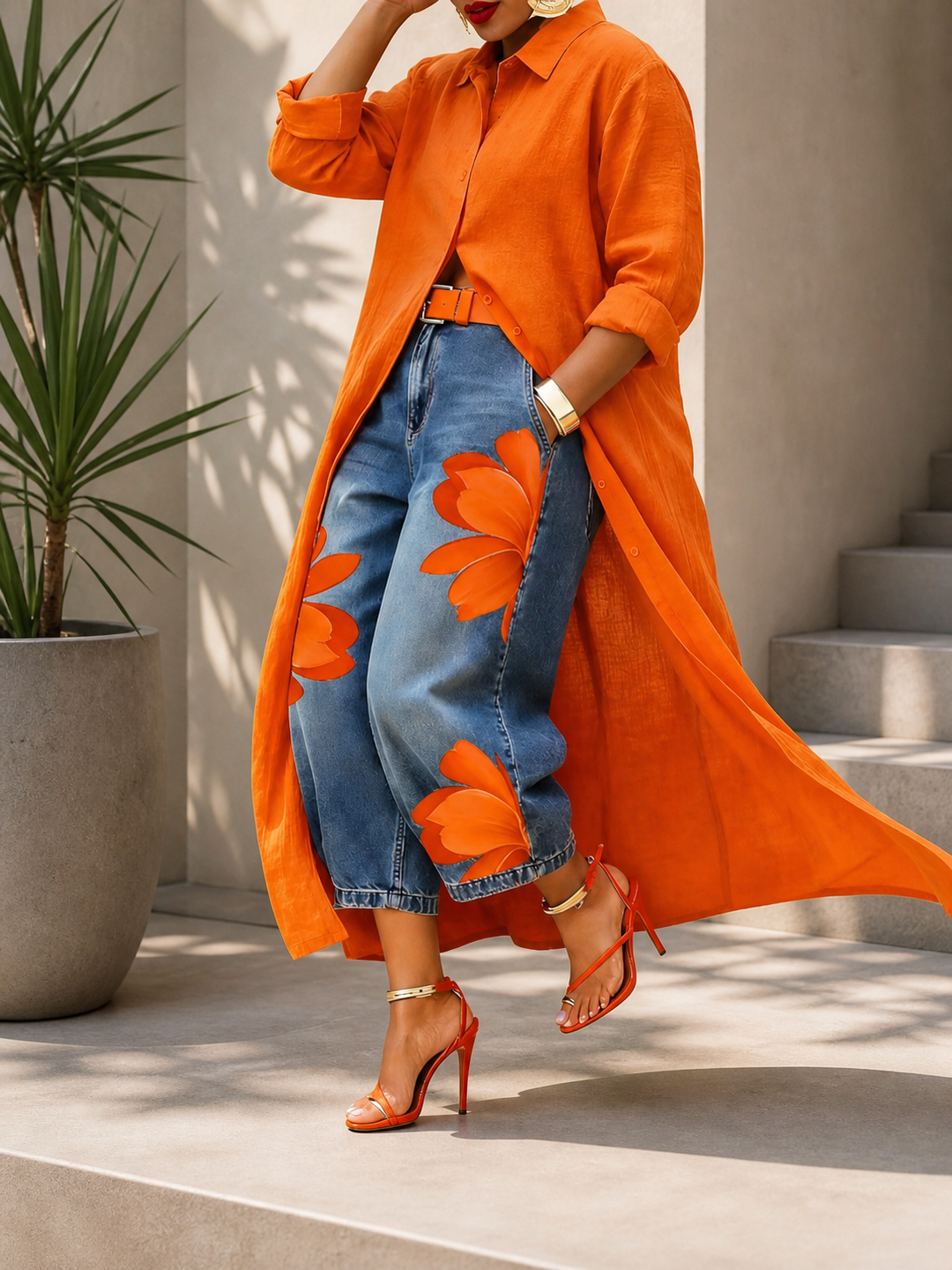 Freja | Blomjeans