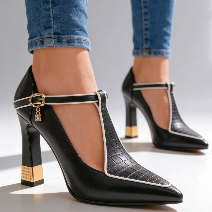 Elin | Elegant T-remspump