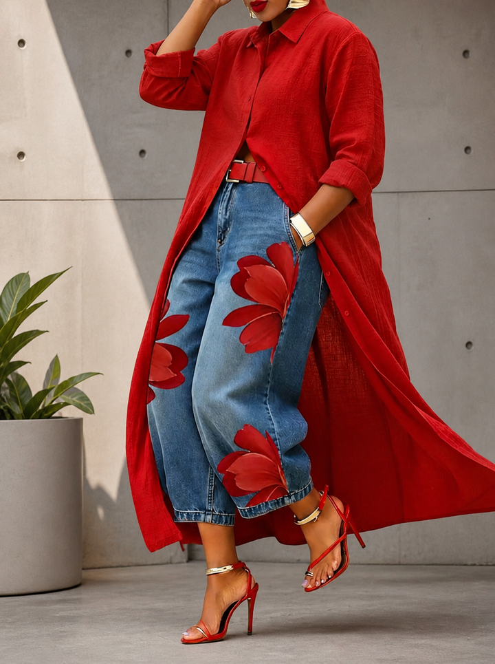 Freja | Blomjeans
