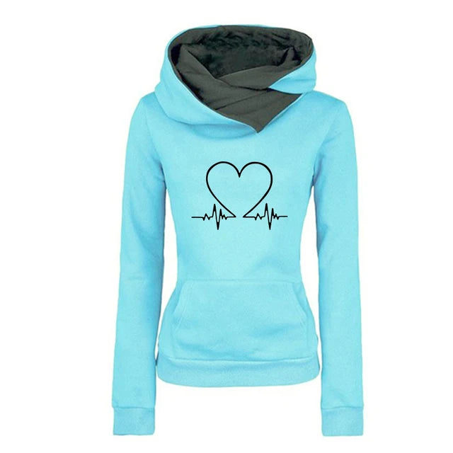Elza | Kärleksfull hoodie med hjärta