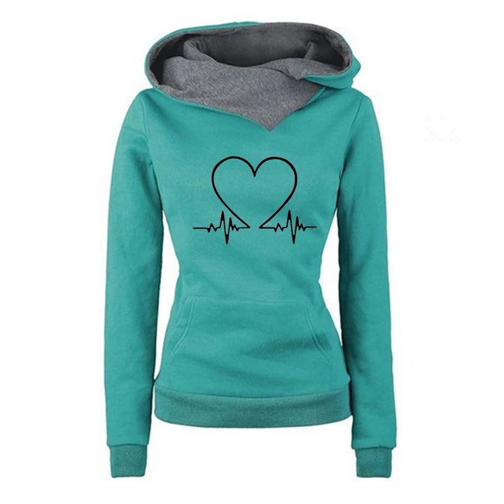 Elza | Kärleksfull hoodie med hjärta