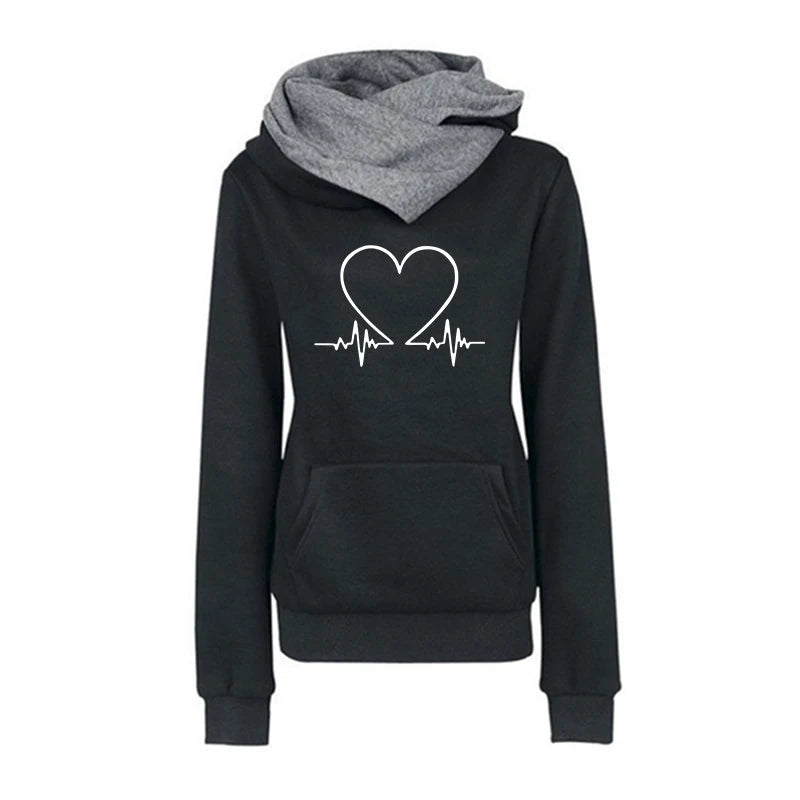 Elza | Kärleksfull hoodie med hjärta