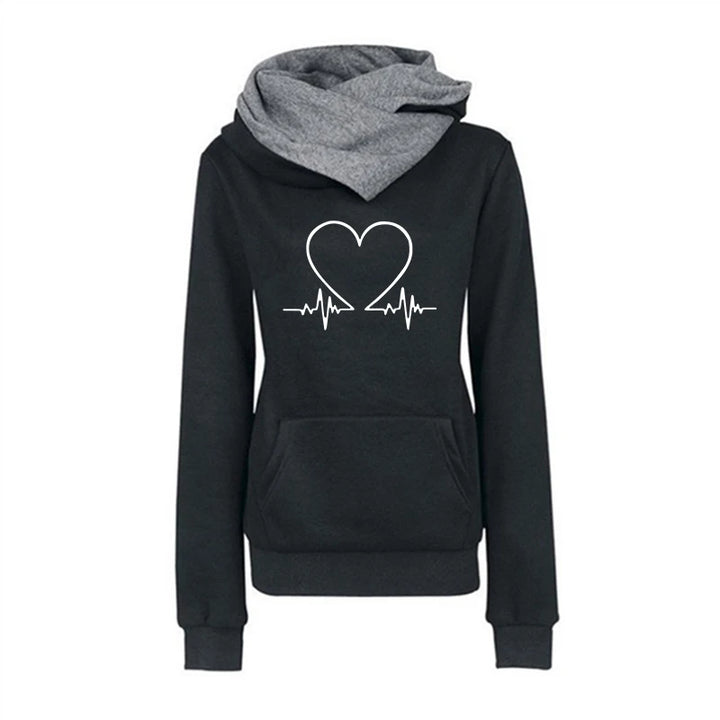 Elza | Kärleksfull hoodie med hjärta